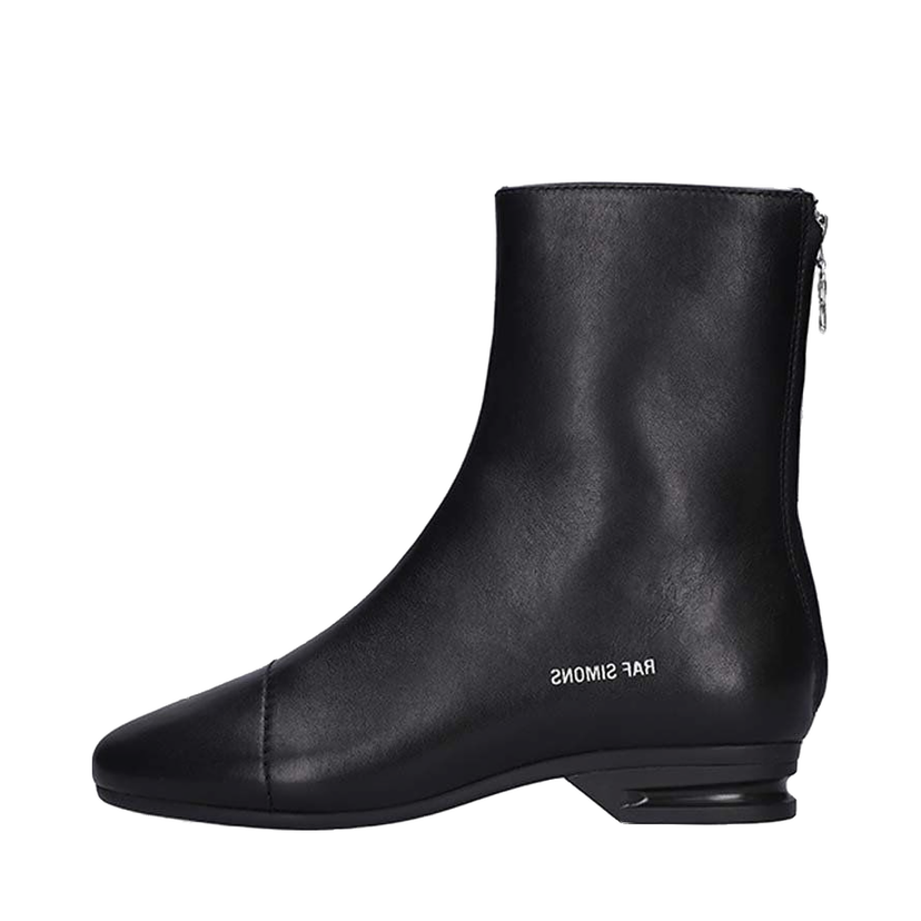 Tenisice i cipele RAF SIMONS Leather Ankle Boots Crna | HR790006L.0003