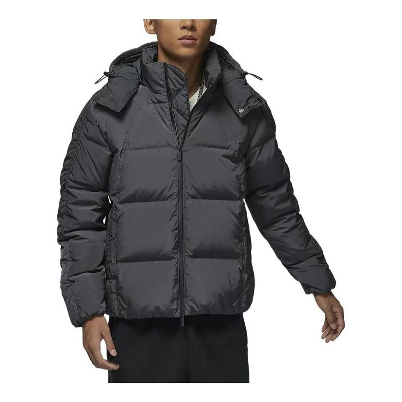 Pernata jakna Jordan Therma-FIT Men's Hooded Puffer Jacket Crna | FV7220-060