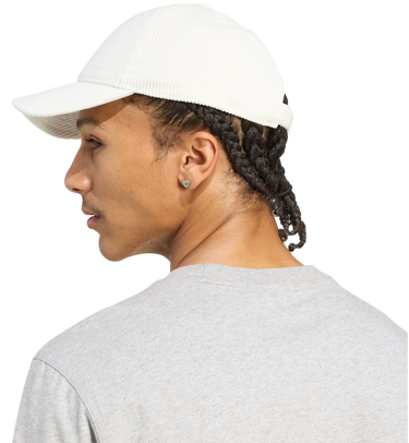 Kapa adidas Originals Adidas Corduroy Baseball Cap Bijela | JW8019, 4