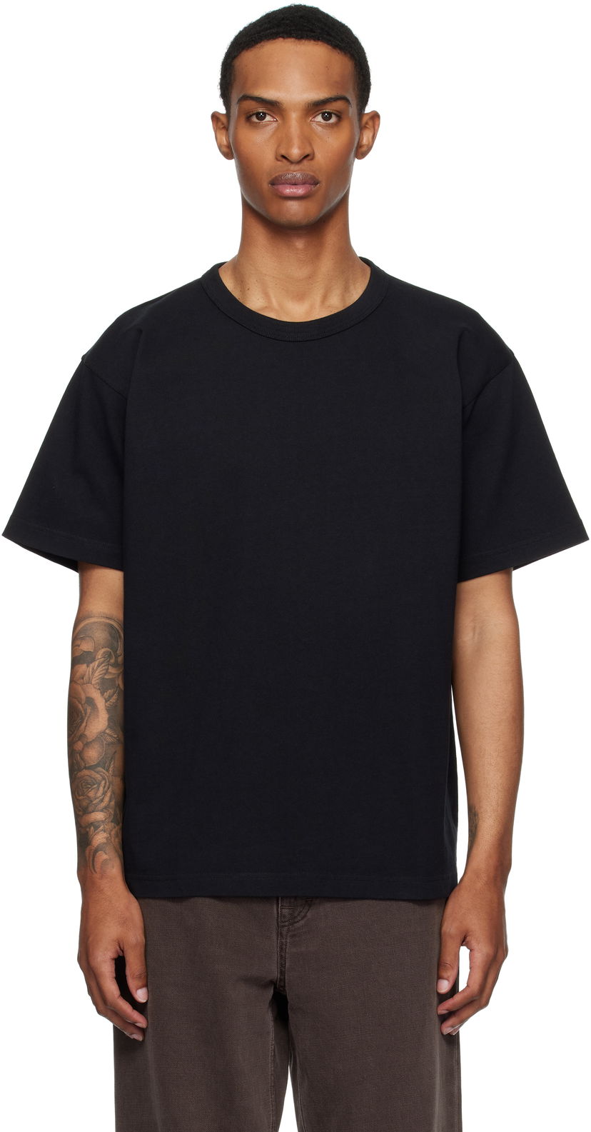 Majica kratkih rukava NORSE PROJECTS Norse Projects Simony Heavy T-Shirt Crna | N01-0687