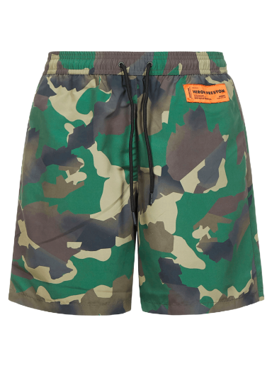 Kupaći kostimi HERON PRESTON Nylon Swimshorts Zelena | HMFA005F22FAB0015900