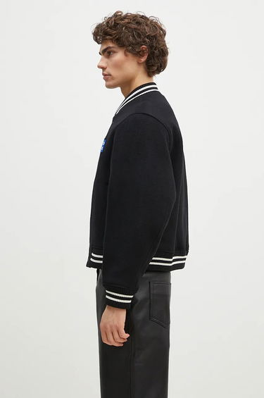 Bomber jakna ADER ERROR Wool Varsity Jacket Crna | BM42FYJK0504BK, 1