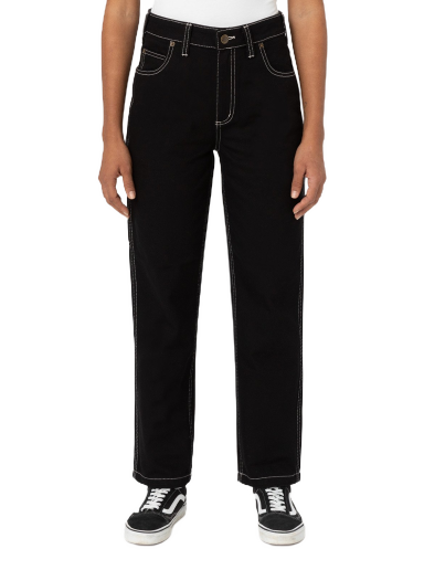 Hlače Dickies Ellendale Denim Trousers Crna | 0A4XEK
