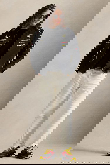 Bomber jakna Polo by Ralph Lauren Polo Ralph Lauren Long Sleeve Racing Jacket Crna | 710972339, 2