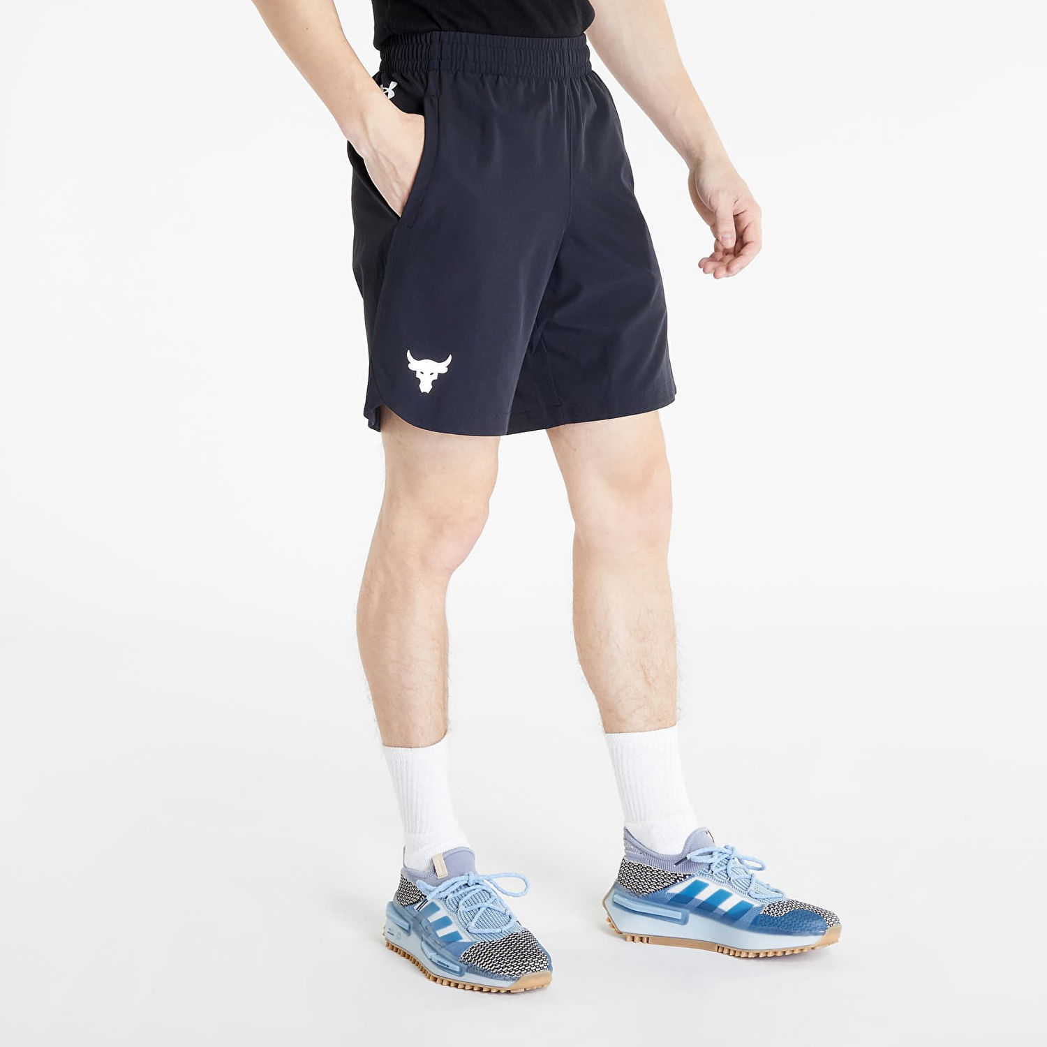 Kratke hlače Under Armour Project Rock Woven Shorts Crna | 1377431-001, 1