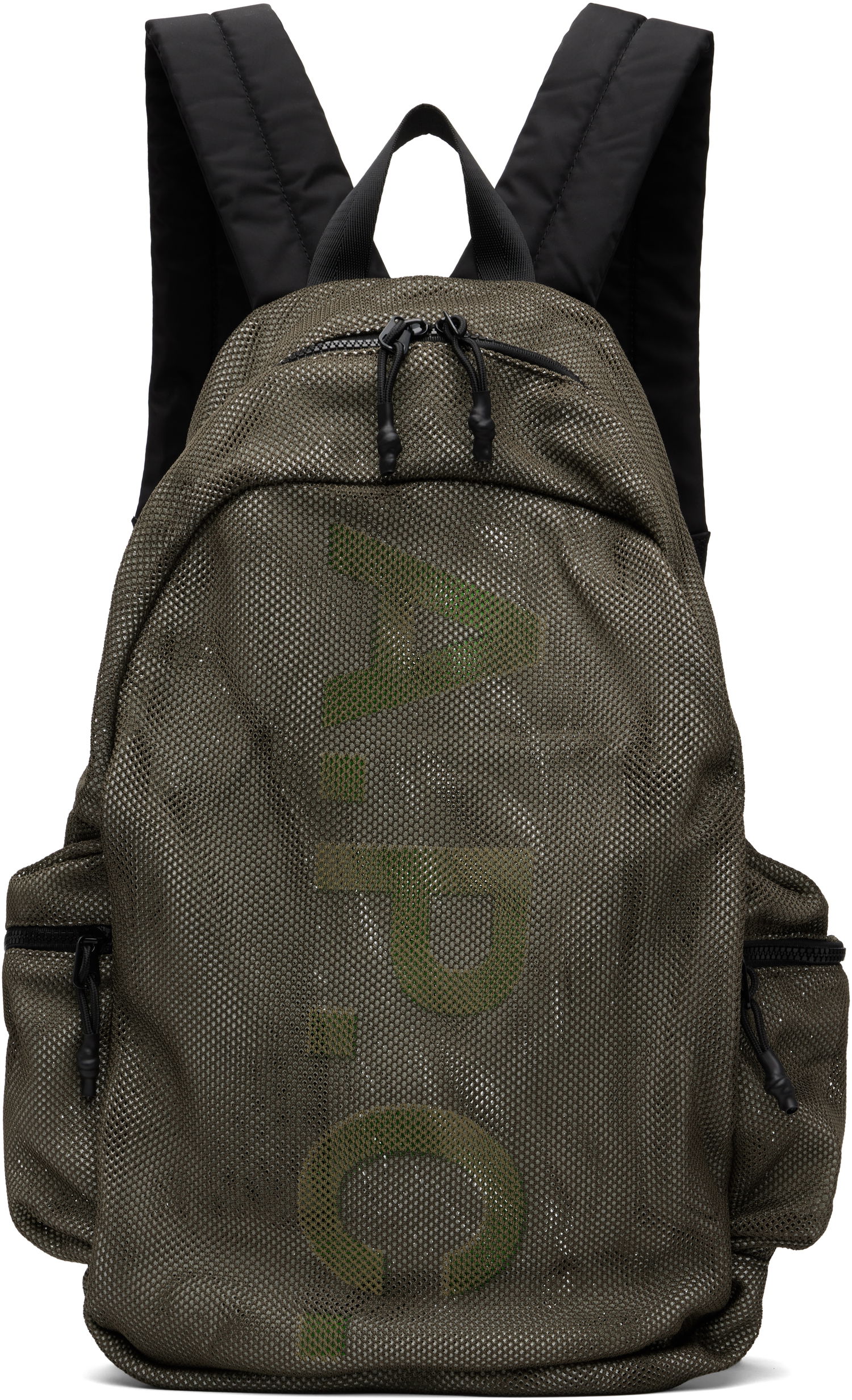 Ruksak A.P.C. A.P.C. Tech Rebound Mesh Backpack Zelena | PSAEU-H62242, 0