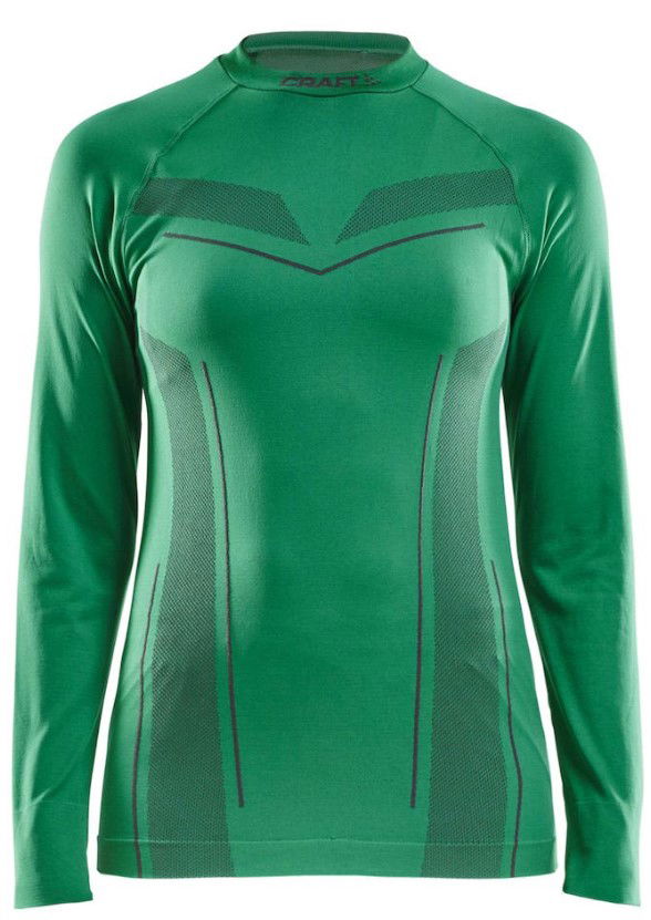 Majica kratkih rukava Craft Seamless Long Sleeve Jersey Zelena | 1906730-651000