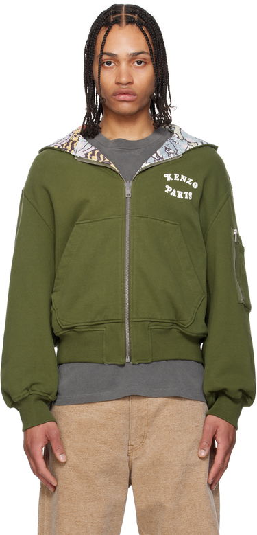 Dukserice KENZO Kenzo Paris VERDY Edition Reversible Hoodie Zelena | FF55SW2514MT, 0