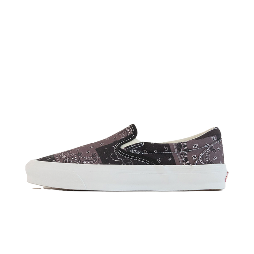 Tenisice i cipele Vans Slip-On Kith 10th Anniversary Moonless Night Bandana Crna | VN0A45JK6CH