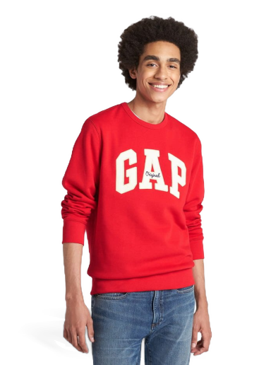 Džemper GAP Original Arch Crewneck Crvena | 852079-08