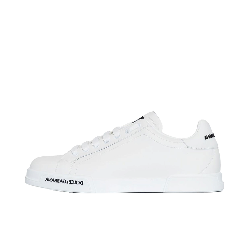 Tenisice i cipele Dolce & Gabbana Portofino Classic White Black Bijela | CS1774AA335