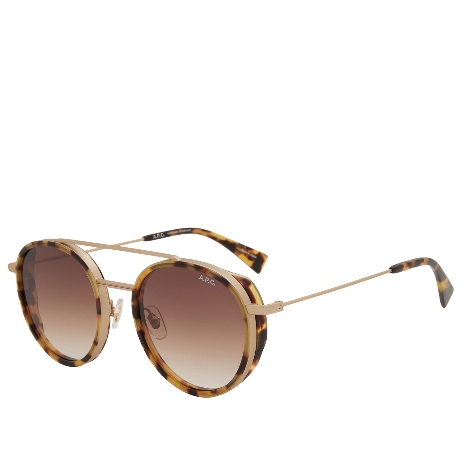 Sunčane naočale A.P.C. Nico Sunglasses Smeđa | ACABF-M75008-CAD, 0
