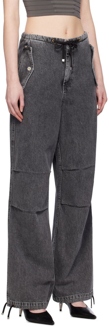 Jeans Dion Lee Relaxed Fit Drawstring Jeans Plava | C2174PS24, 4
