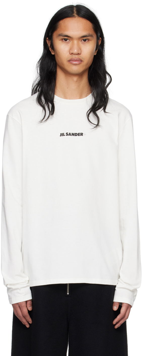 Majica kratkih rukava Jil Sander Oversized T-Shirt Bijela | J47GC0116_J20103