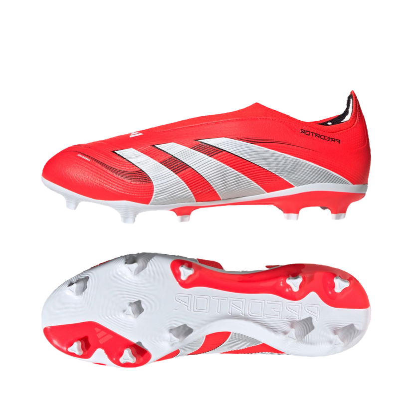 Tenisice i cipele adidas Performance Predator League Laceless Firm/Multi-Ground Crvena | ID3859