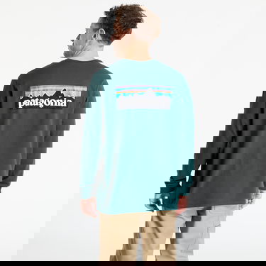 Majica kratkih rukava Patagonia Long Sleeve P-6 Logo Responsibili-Tee Zelena | 38518 CASG, 2