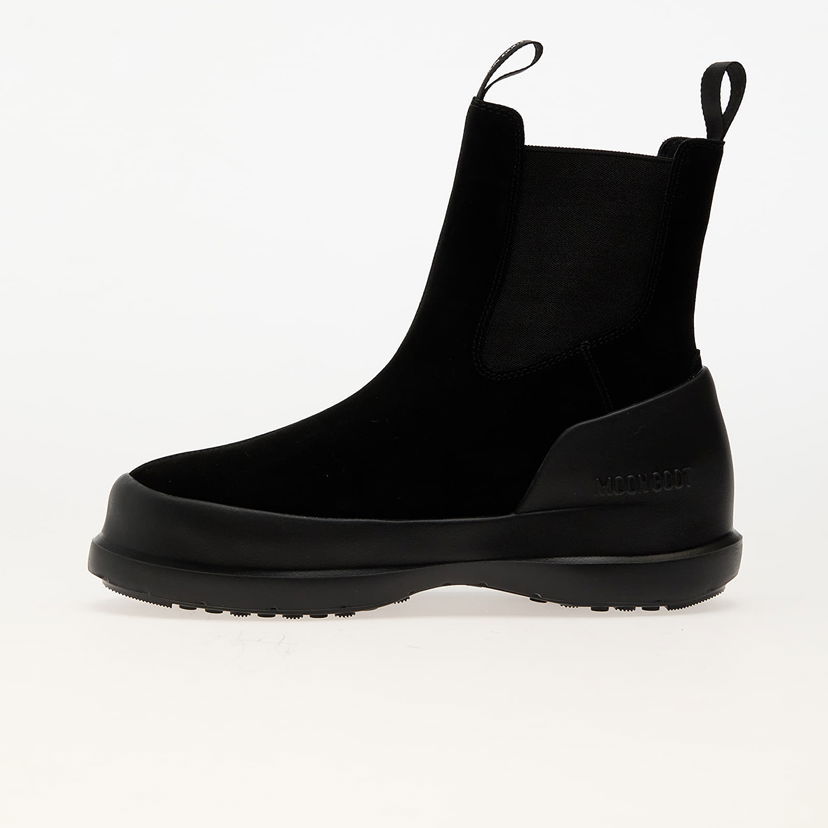 Tenisice i cipele Moon Boot Suede Chelsea Boots Crna | 80D2480050-N001