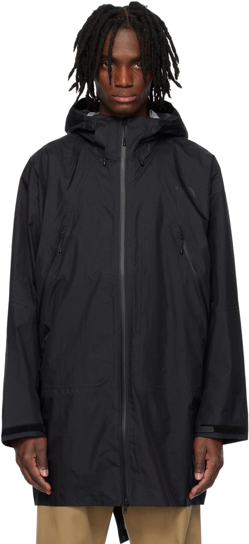 Kabanica The North Face Packable LT Rain Coat Crna | NF0A8B71