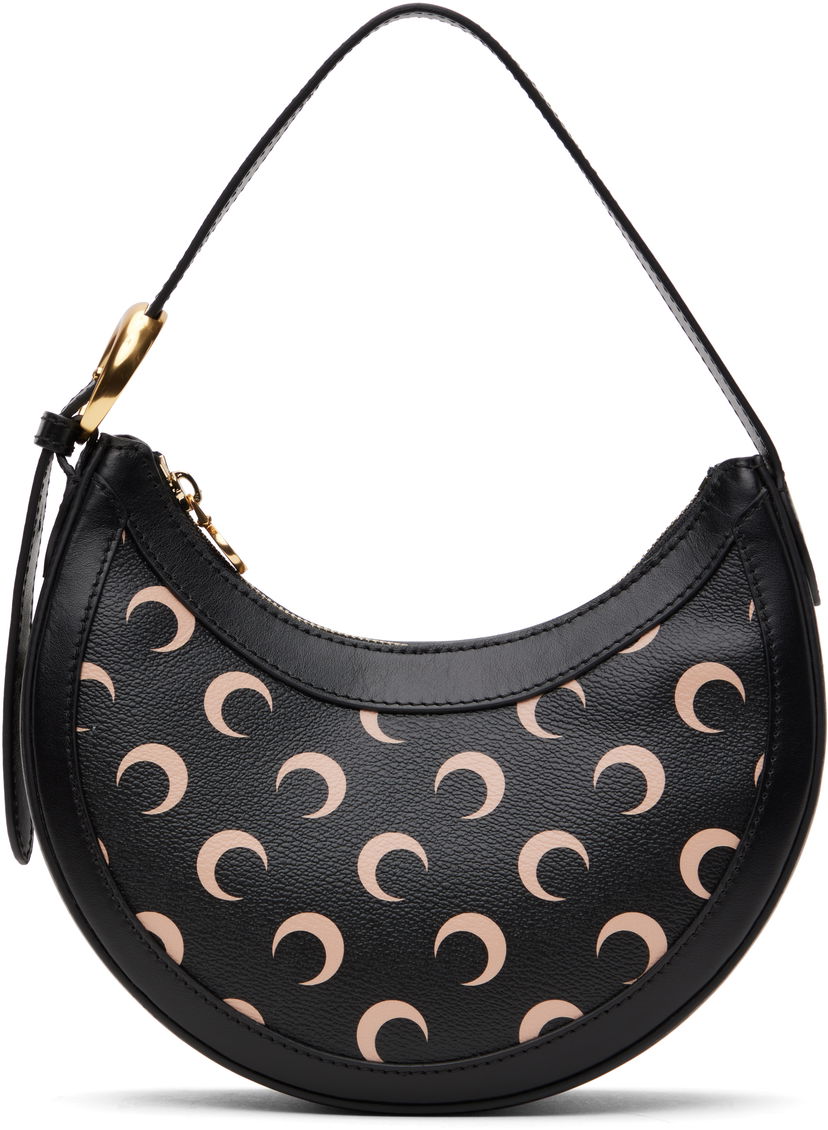 Ručna torbica Marine Serre Marine Serre Eclips Mini Moon Canvas Bag Crna | WBA002A RWOV0030