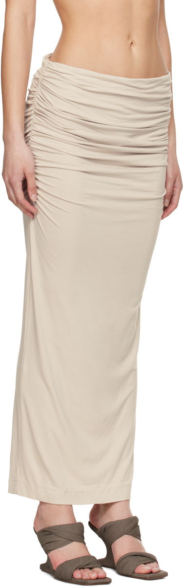 Suknja Entire Studios Entire Studios Surge Maxi Skirt Bež | ESW-S25-7011-ST, 1