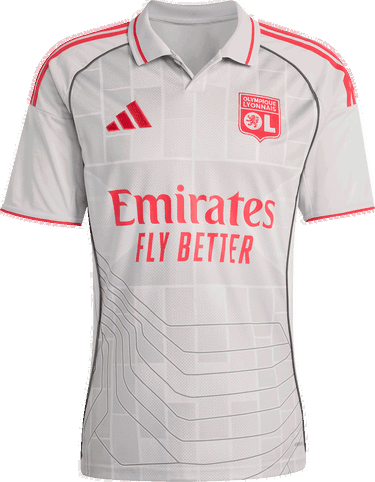 Dres adidas Originals Olympique Lyon 3rd Jersey 2025/26 Bijela | jd1389, 0