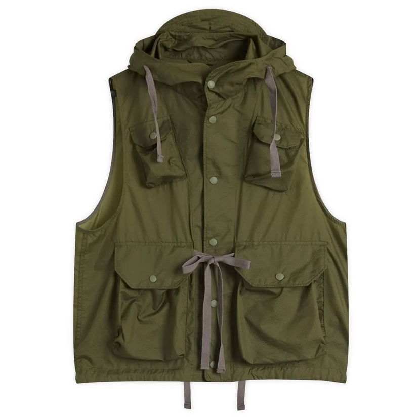 Prsluk Engineered Garments Engineered Garments Field Vest, Size Large Zelena | QT079-KD001