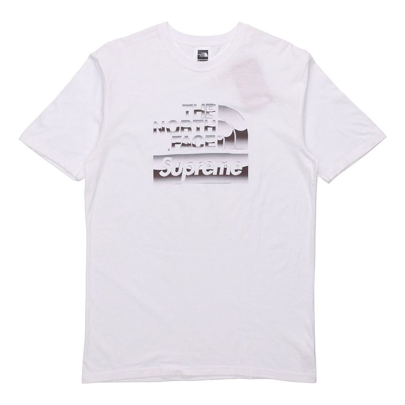 Majica kratkih rukava Supreme Metallic Logo by Supreme x The North Face T-Shirt Bijela | SUP-SS18-675
