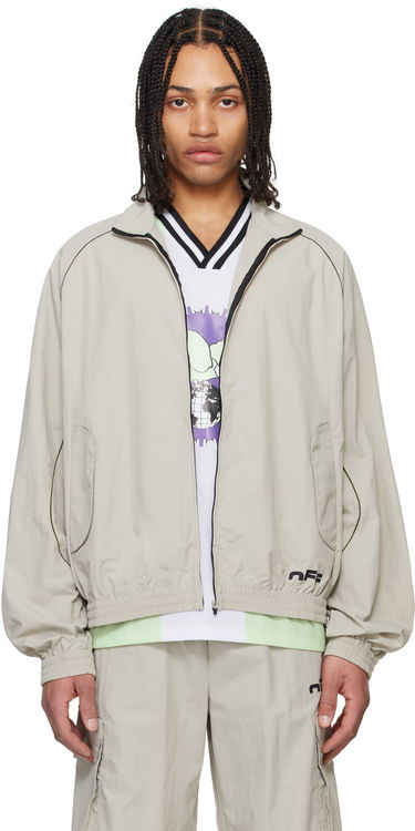 Vjetrovka Off-White Off-White Split Track Jacket Bež | OMBD05AS25FAB0010500, 0