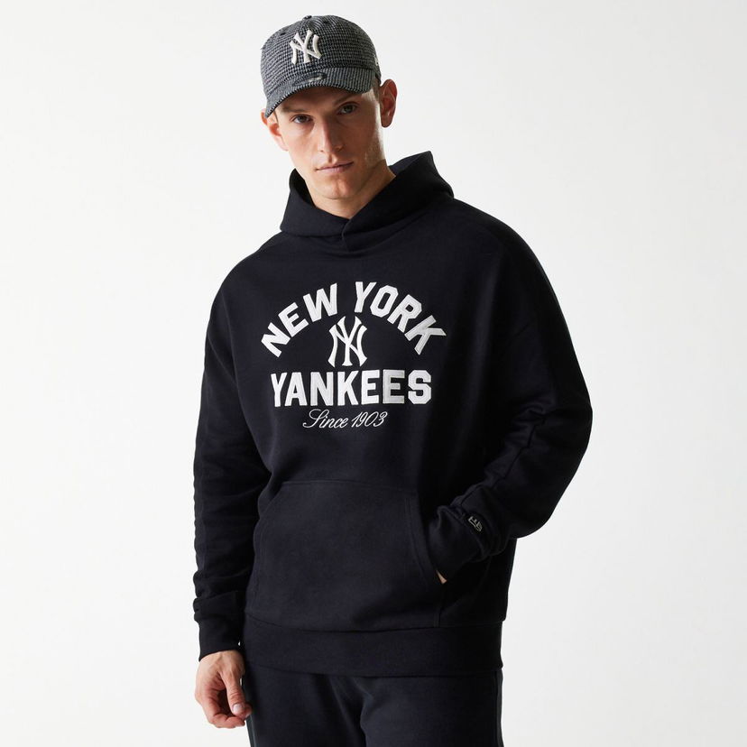 Dukserice New Era New Era MLB Heritage NY Yankees Hoodie Crna | 60684323