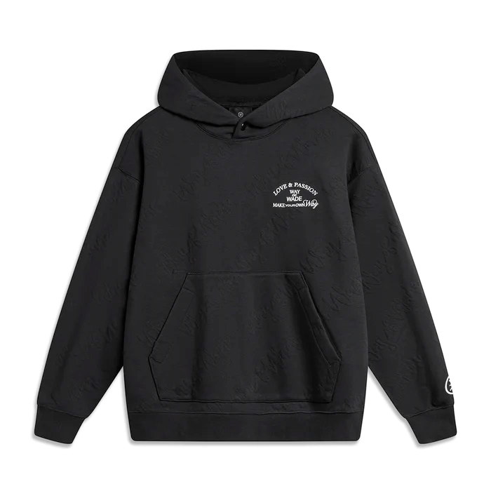 Dukserice Li-Ning Way of Wade Embroidered Hoodie Crna | AWDU017-1, 0