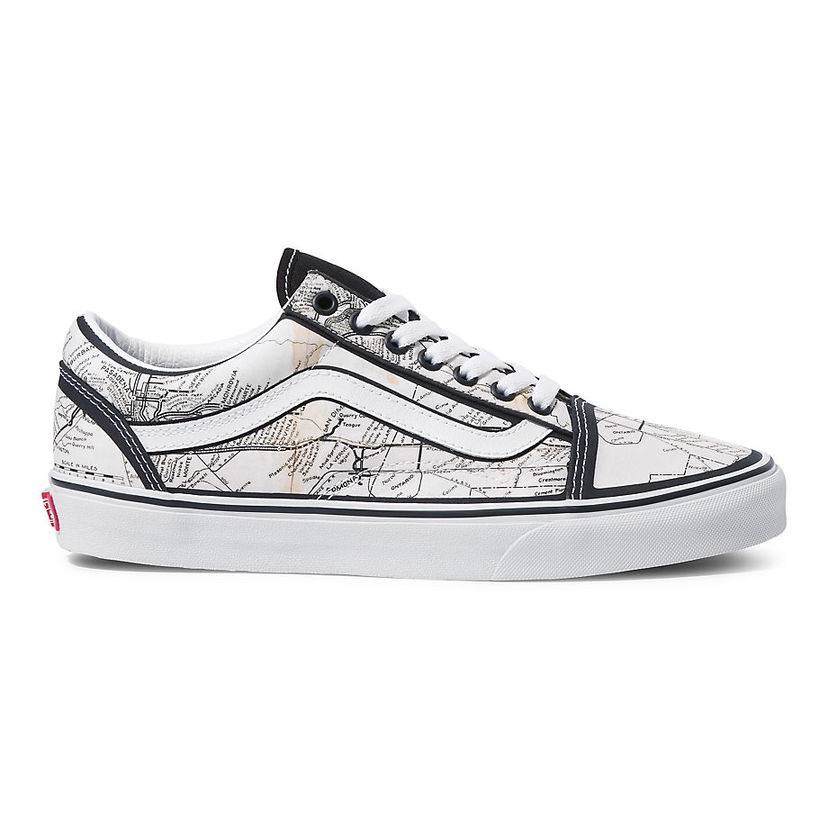 Tenisice i cipele Vans Frances Stark/maps Old Skool Bijela | VN0A5KRF94H
