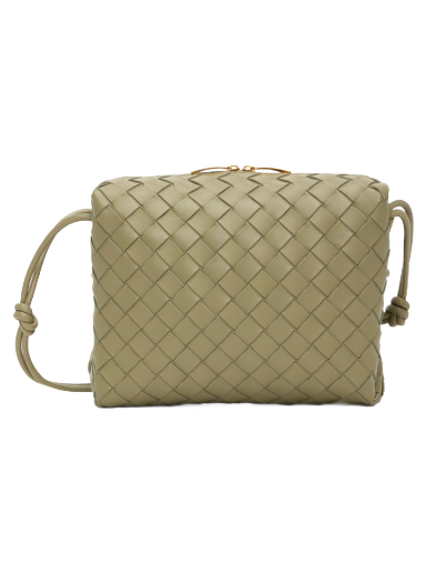 Torba za rame Bottega Veneta Small Loop Camera Bag Bež | 723548 V1G11
