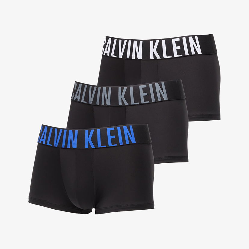 Bokserice CALVIN KLEIN Calvin Klein Low Rise Trunks, 3-Pack Crna | 000NB3611A ZDH