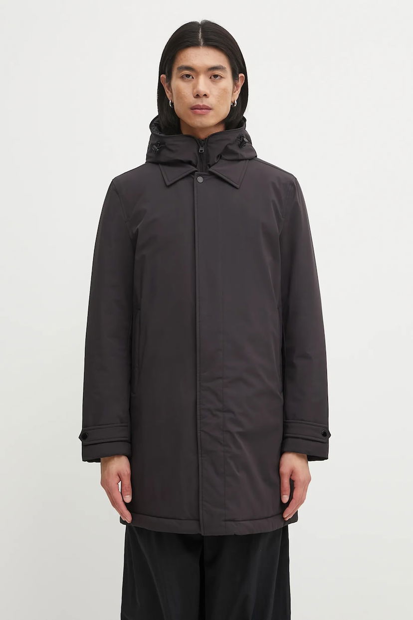 Kaputi WOOLRICH Woolrich Stretch 2 in 1 Carcoat Crna | CFWOOU0928MRUT3339