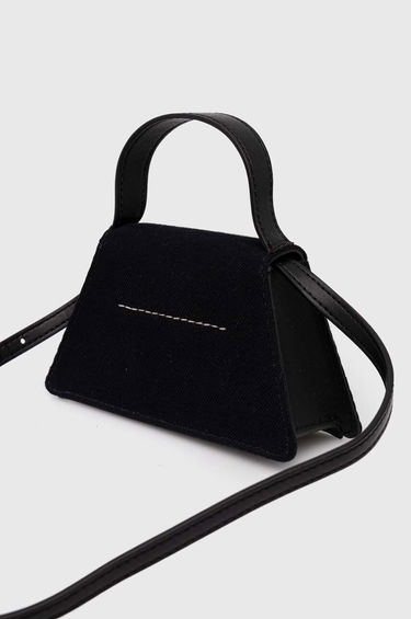 Ručna torbica Maison Margiela MM6 Black Triangle Shoulder Bag Crna | SB5ZI0006.P6642, 3