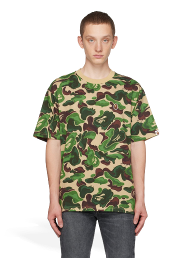 Majica kratkih rukava BAPE Art Camo Ape Head One Point Bijela | 0ZXTEM109057L