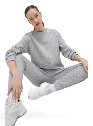 Dukserice Reebok French Terry Crew Sweatshirt Siva | H54762