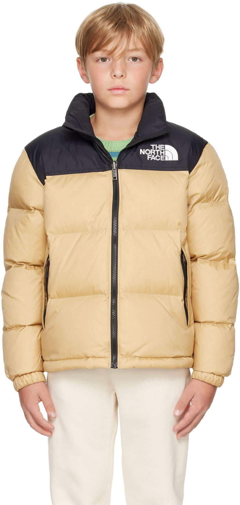 Pernata jakna The North Face Kids' 1996 Retro Nuptse Down Jacket Bež | NF0A8A4CLK5