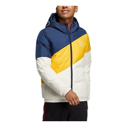 Bomber jakna adidas Originals Neo Colorblock Hooded Puffer Jacket Višebojno | H45267