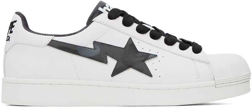 Tenisice i cipele BAPE Skull Sta "White Black" Bijela | 1J20191007, 0