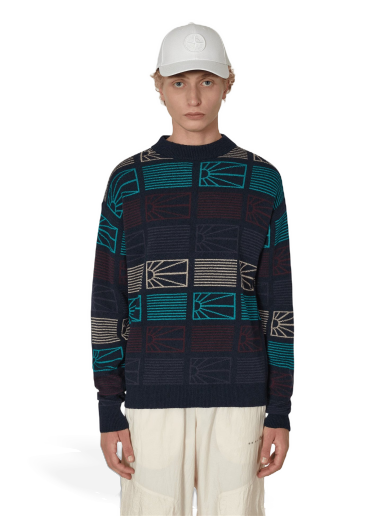 Džemper PACCBET Logo Crewneck Sweater Plava | PACC11N003 2