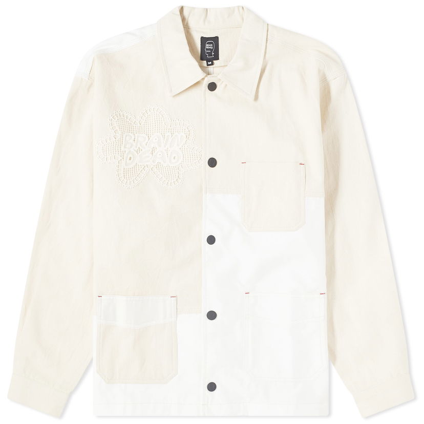 Jakna Brain Dead Brain Dead Doily Chore Jacket Bijela | BDF23O00003468WH02