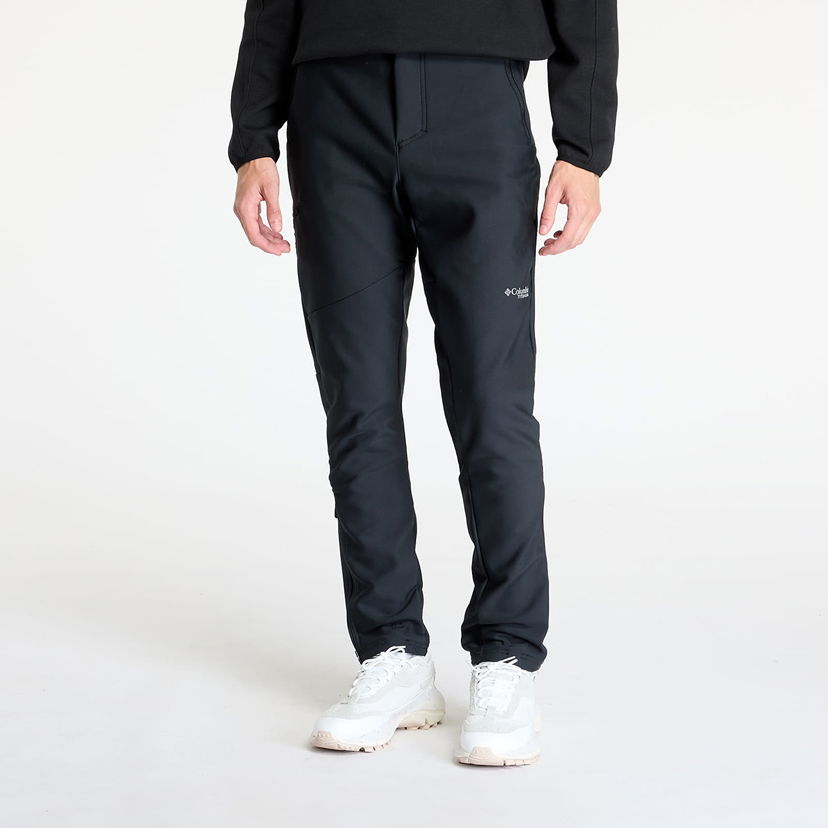 Hlače Columbia Vast Canyon™ Softshell Pant Black Crna | 2094944010