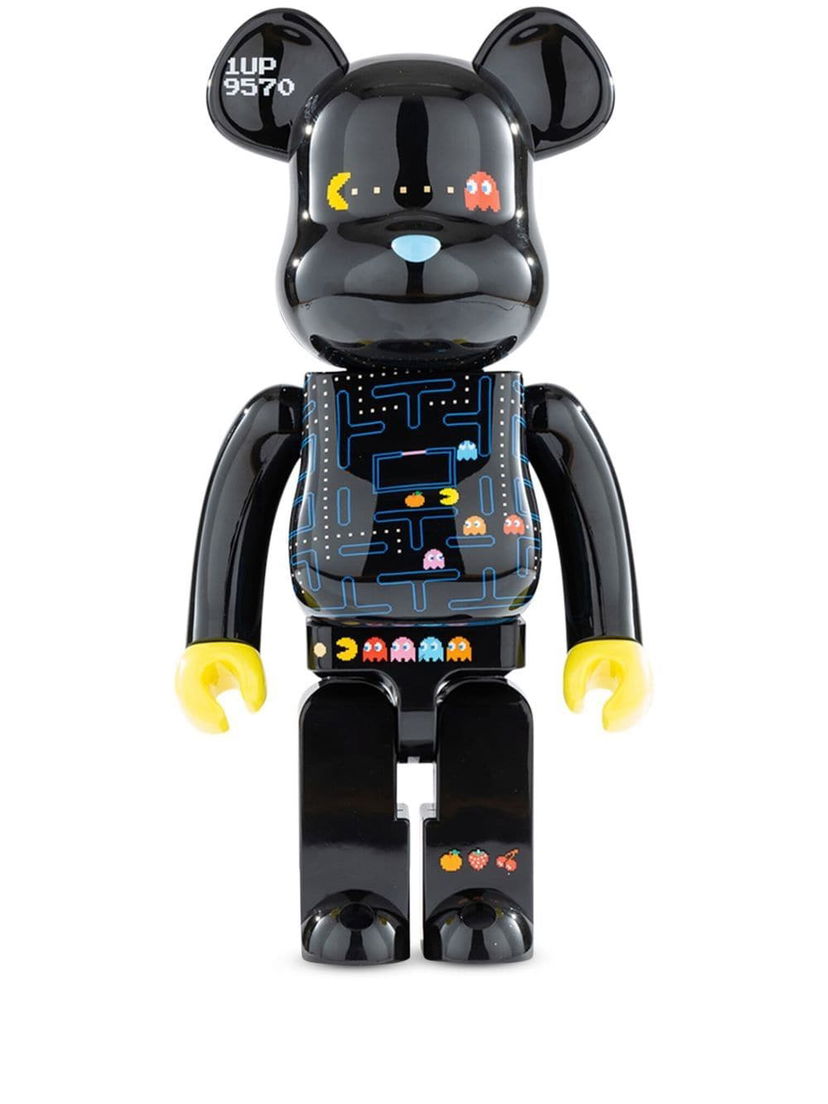 Kolekcionarsko Medicom Toy Bearbrick Pac-Man "10" figure - Black Crna | MEDI004118507466
