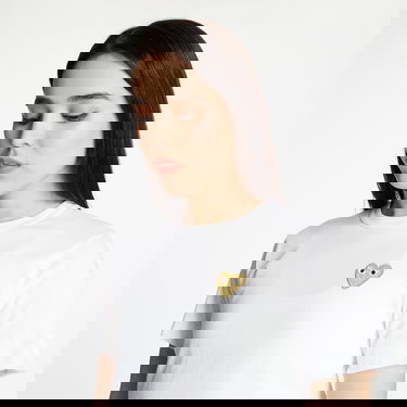 Majica kratkih rukava Comme des Garçons Play T-shirt Bijela | AZT215 white, 0