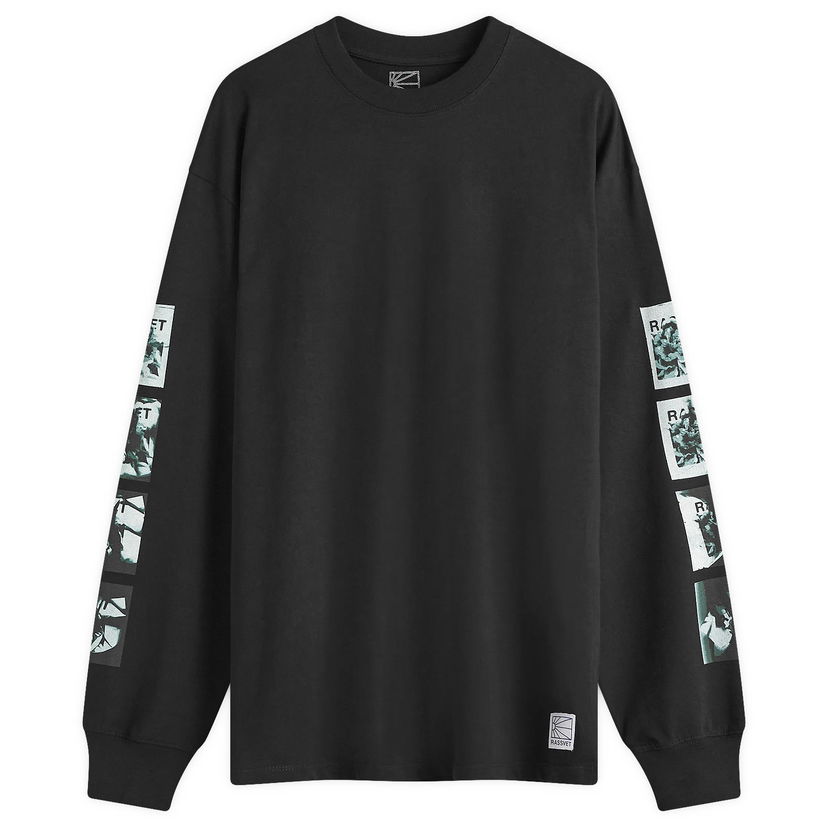 Majica kratkih rukava PACCBET Flower Long Sleeve Crna | PACC15T011-BLK