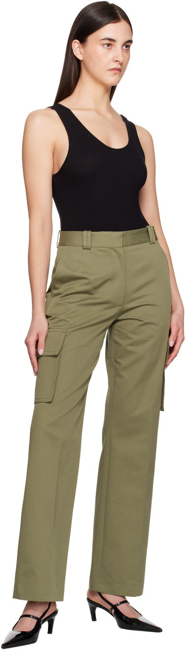 Majica bez rukava Anine Bing ANINE BING Ginny Ribbed Tank Bodysuit Crna | A-08-10672-BLK26, 4