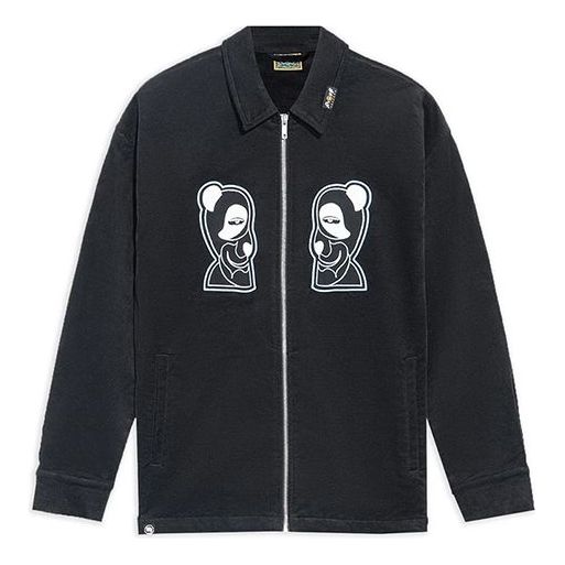 Vjetrovka Li-Ning BADFIVE Pattern Loose Jacket Crna | AFDRA33-1