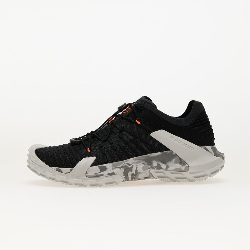 Tenisice i cipele Mammut Hueco Knit II Low Men Black-Light Ice Gray Crna | 3020-06460 black-light ice gray