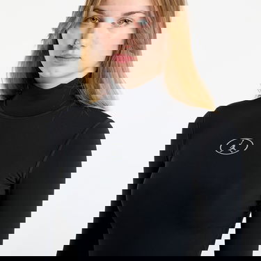 Body Jordan Flight Mountainside Long-Sleeve Mock Neck Bodysuit Crna | HV0350-010, 1